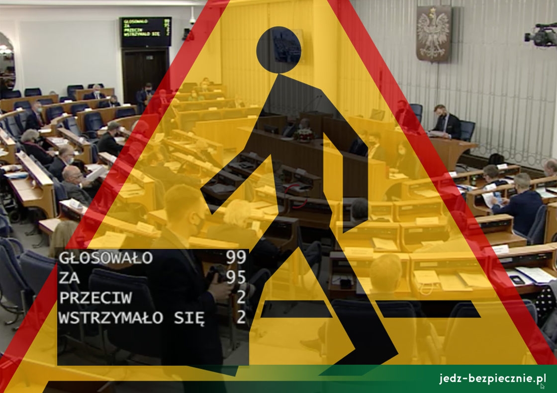 Przepisy - 95:4 za pierwszeństwem pieszego, ale…